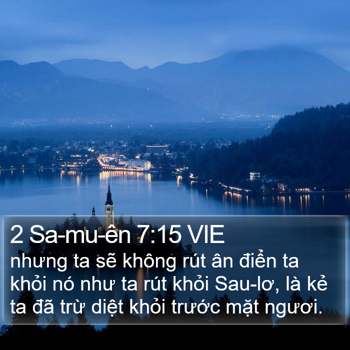 2 Sa-mu-ên 7:15 VIE Bible Study