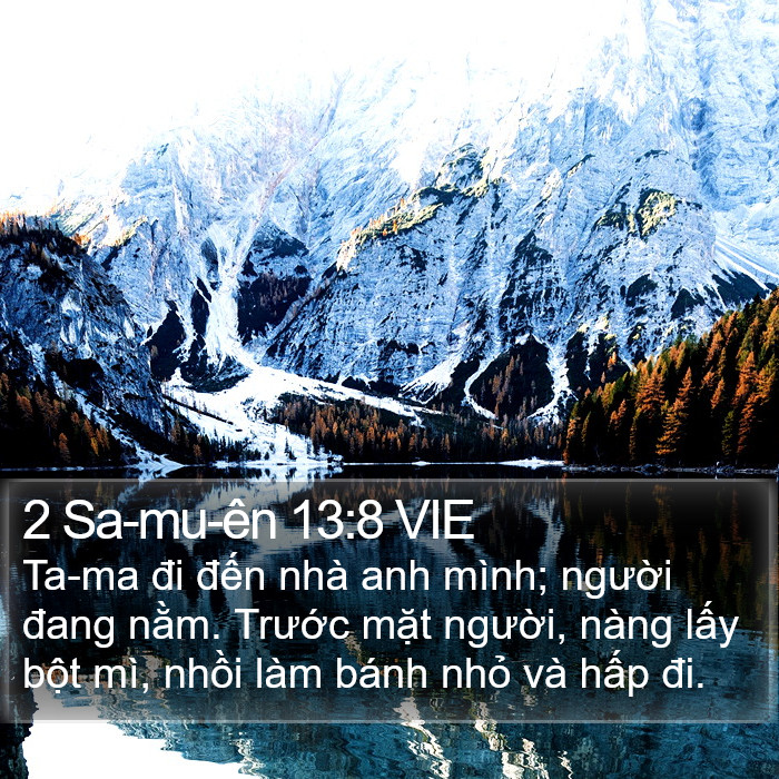 2 Sa-mu-ên 13:8 VIE Bible Study