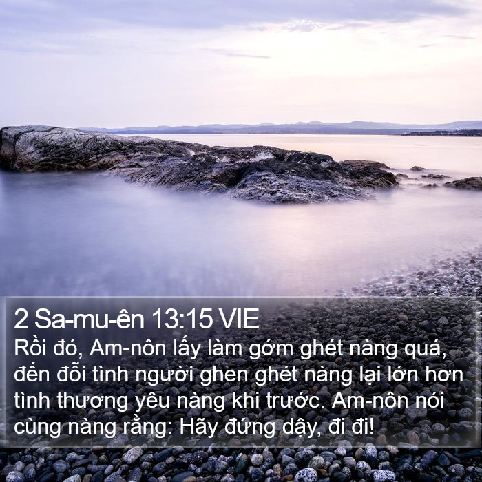 2 Sa-mu-ên 13:15 VIE Bible Study