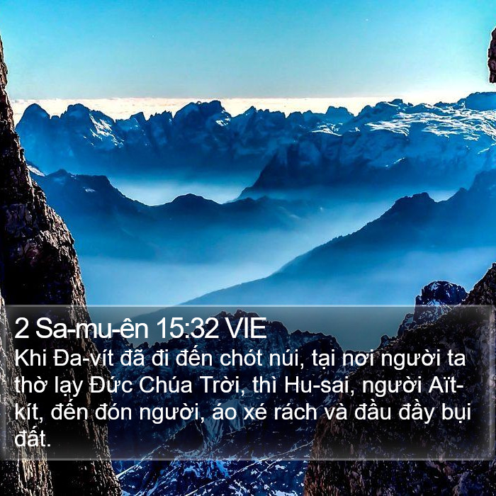 2 Sa-mu-ên 15:32 VIE Bible Study