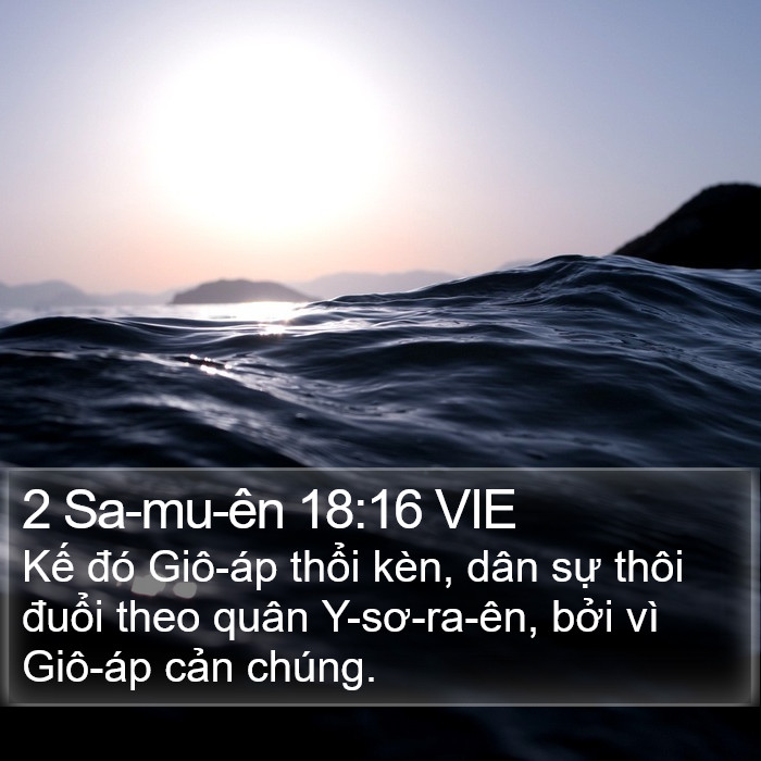 2 Sa-mu-ên 18:16 VIE Bible Study