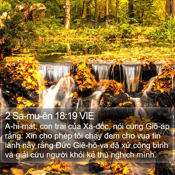 2 Sa-mu-ên 18:19 VIE Bible Study