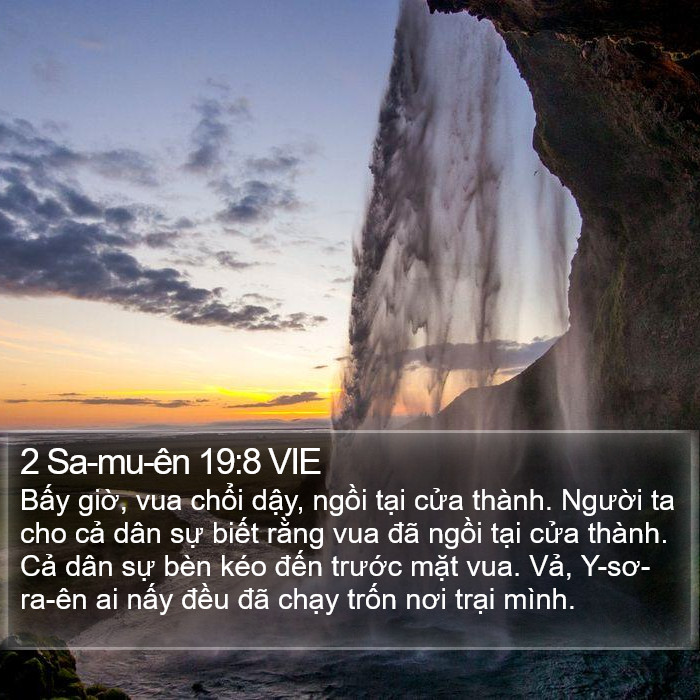 2 Sa-mu-ên 19:8 VIE Bible Study