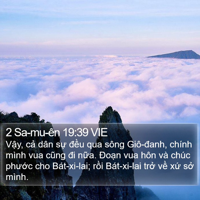 2 Sa-mu-ên 19:39 VIE Bible Study