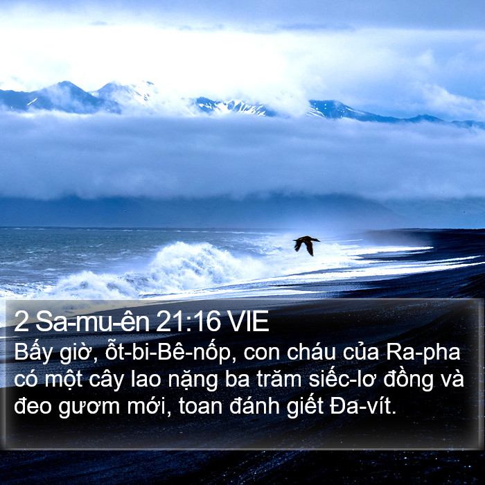 2 Sa-mu-ên 21:16 VIE Bible Study