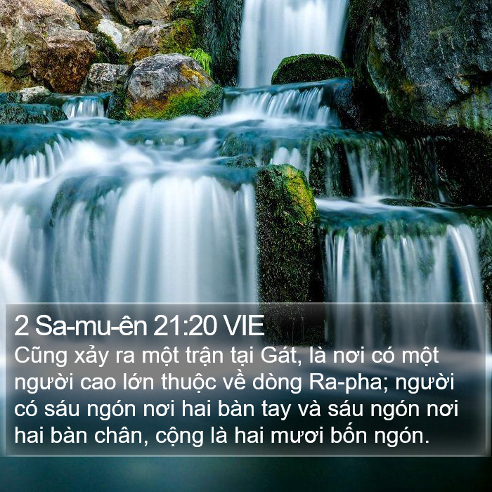 2 Sa-mu-ên 21:20 VIE Bible Study