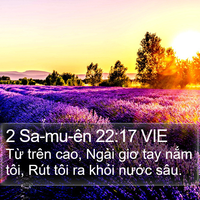 2 Sa-mu-ên 22:17 VIE Bible Study