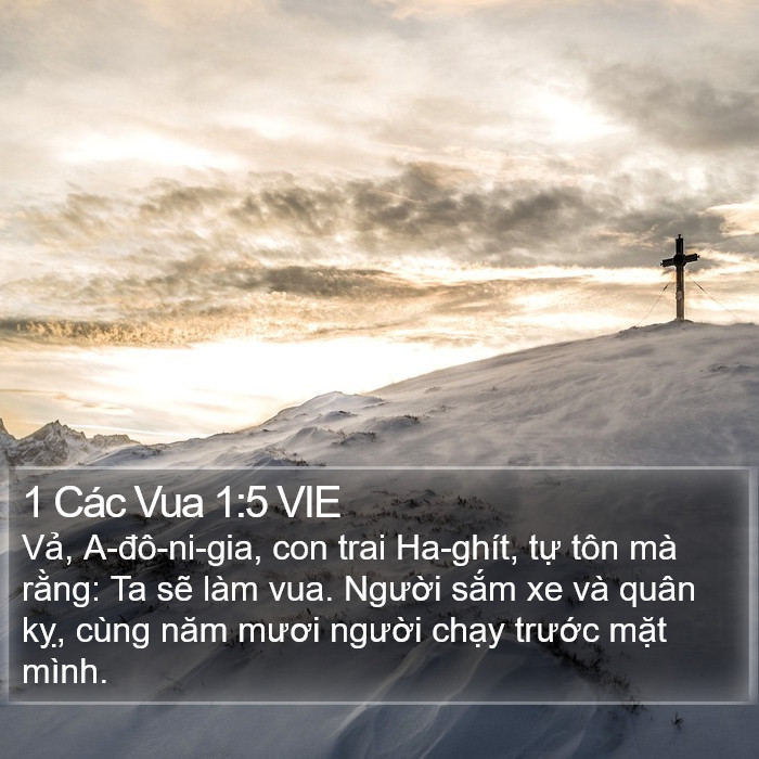 1 Các Vua 1:5 VIE Bible Study