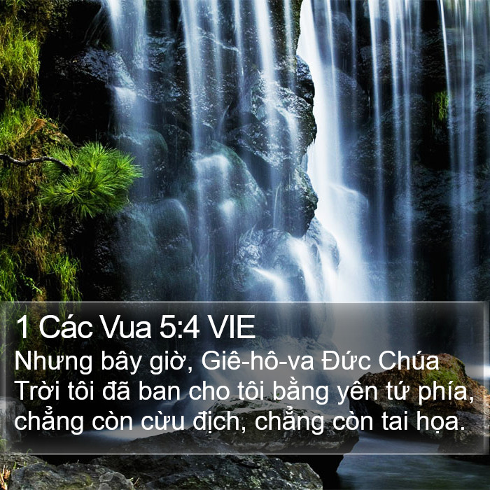 1 Các Vua 5:4 VIE Bible Study