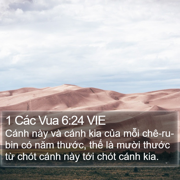 1 Các Vua 6:24 VIE Bible Study