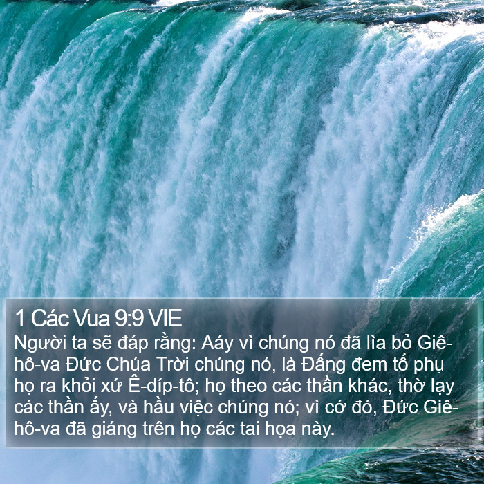 1 Các Vua 9:9 VIE Bible Study