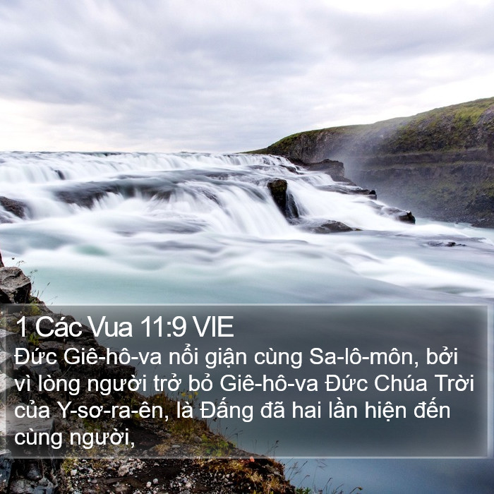 1 Các Vua 11:9 VIE Bible Study