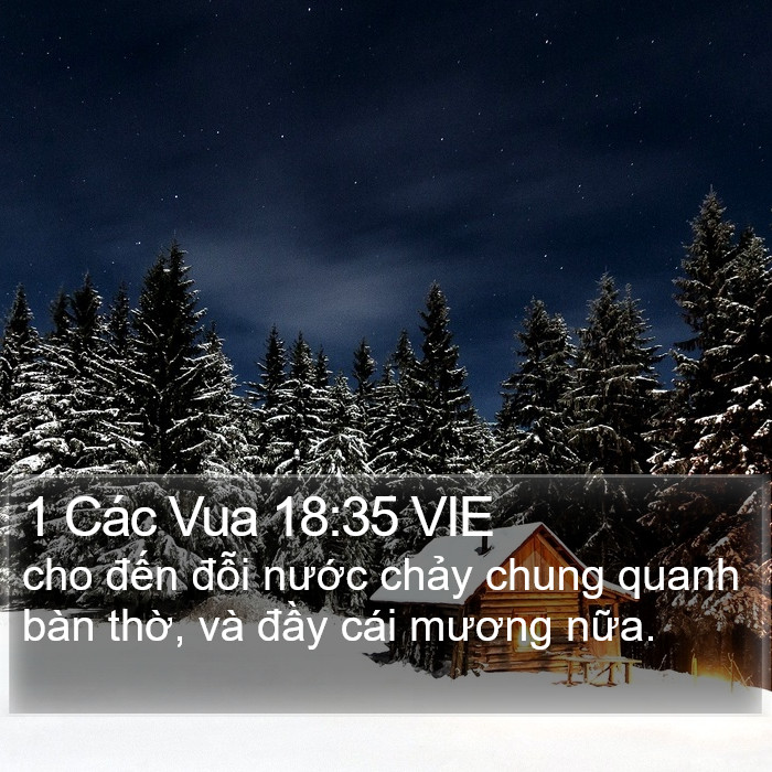 1 Các Vua 18:35 VIE Bible Study