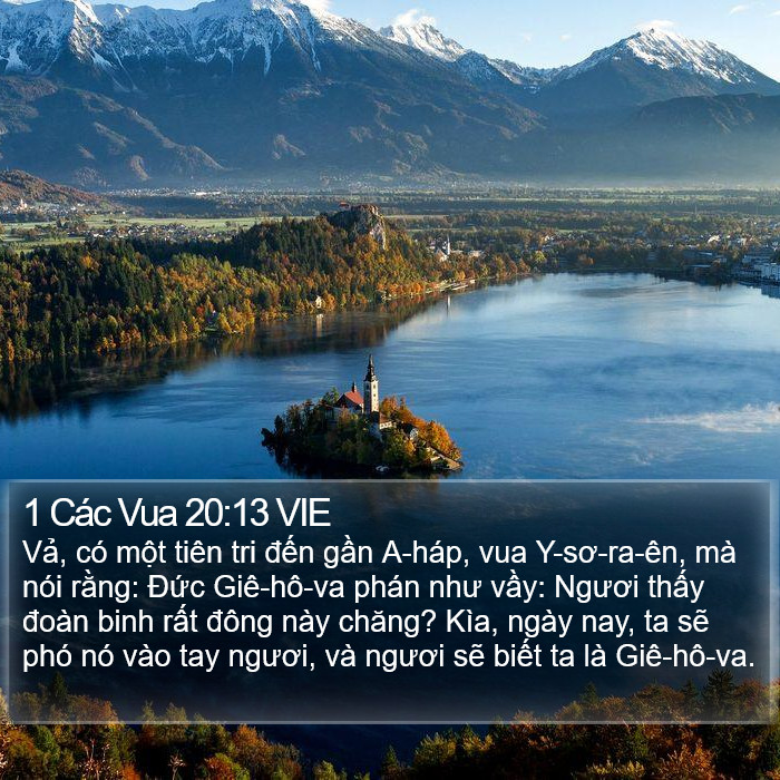 1 Các Vua 20:13 VIE Bible Study