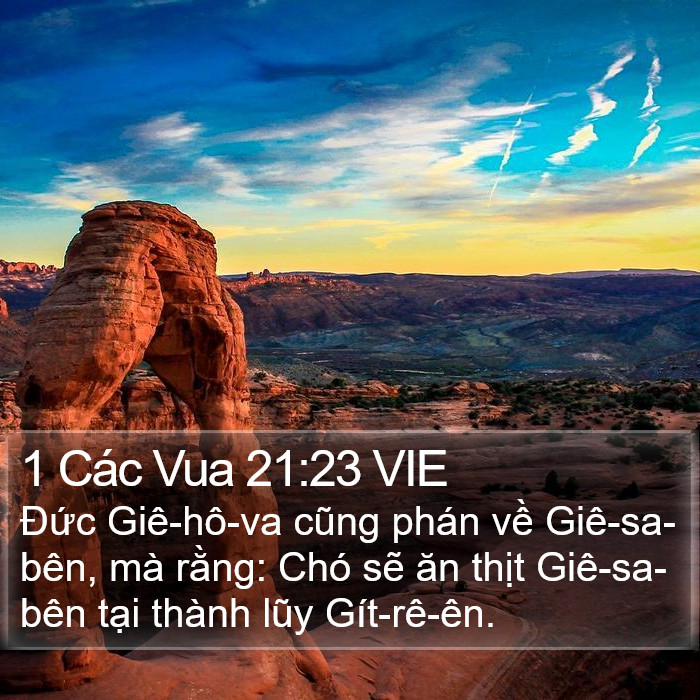 1 Các Vua 21:23 VIE Bible Study