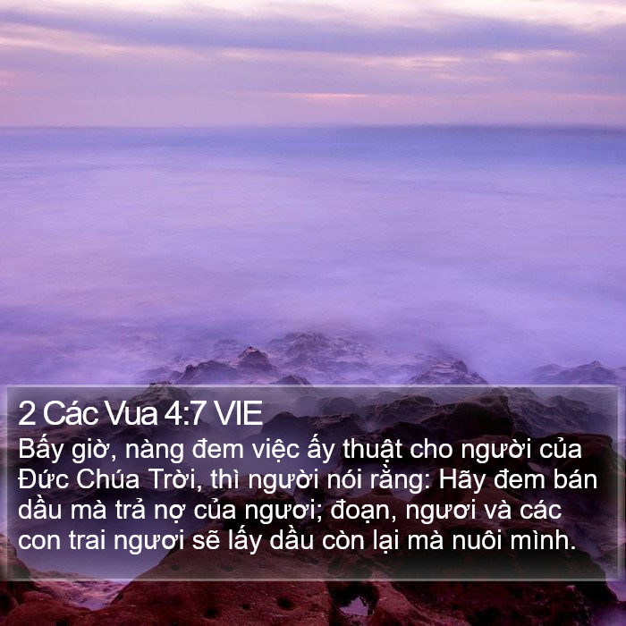 2 Các Vua 4:7 VIE Bible Study