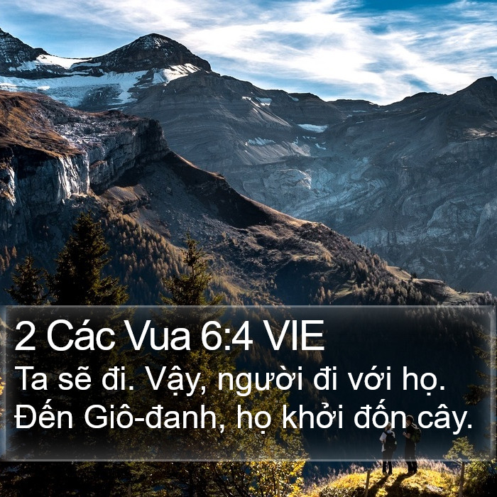 2 Các Vua 6:4 VIE Bible Study