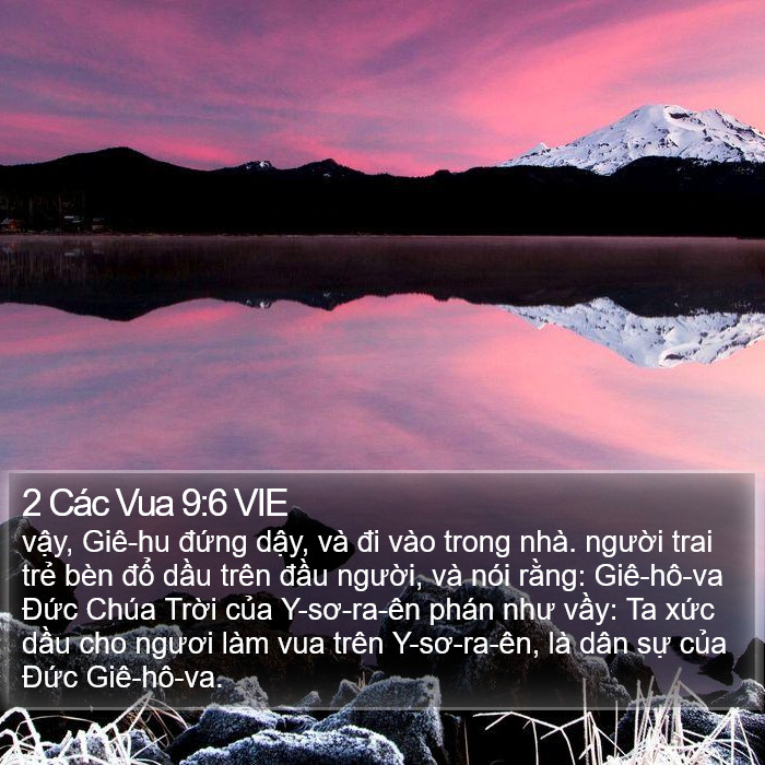 2 Các Vua 9:6 VIE Bible Study