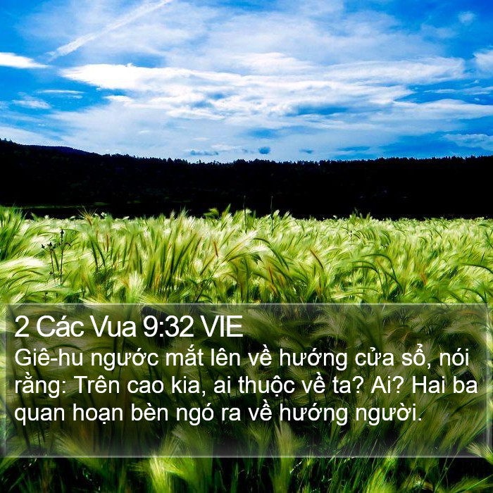 2 Các Vua 9:32 VIE Bible Study