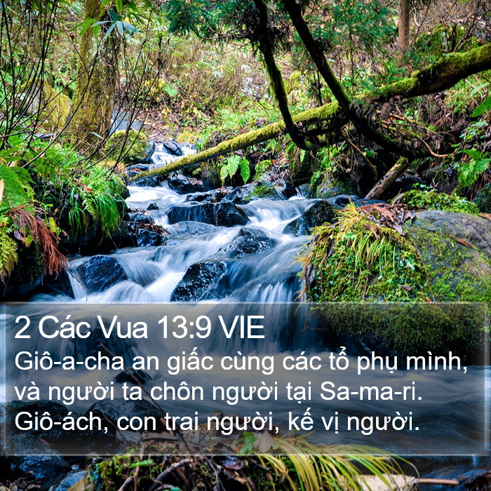 2 Các Vua 13:9 VIE Bible Study