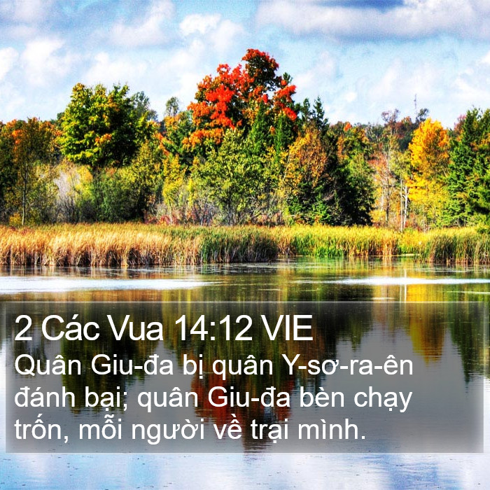 2 Các Vua 14:12 VIE Bible Study