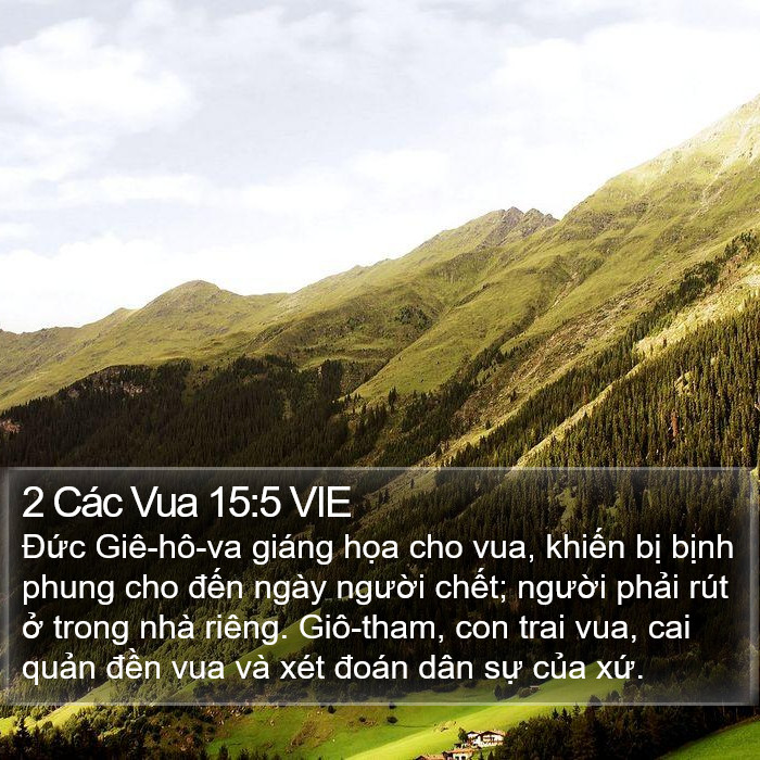 2 Các Vua 15:5 VIE Bible Study