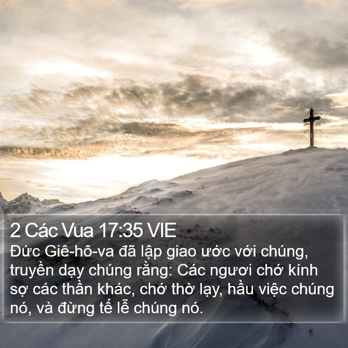 2 Các Vua 17:35 VIE Bible Study