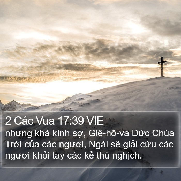 2 Các Vua 17:39 VIE Bible Study