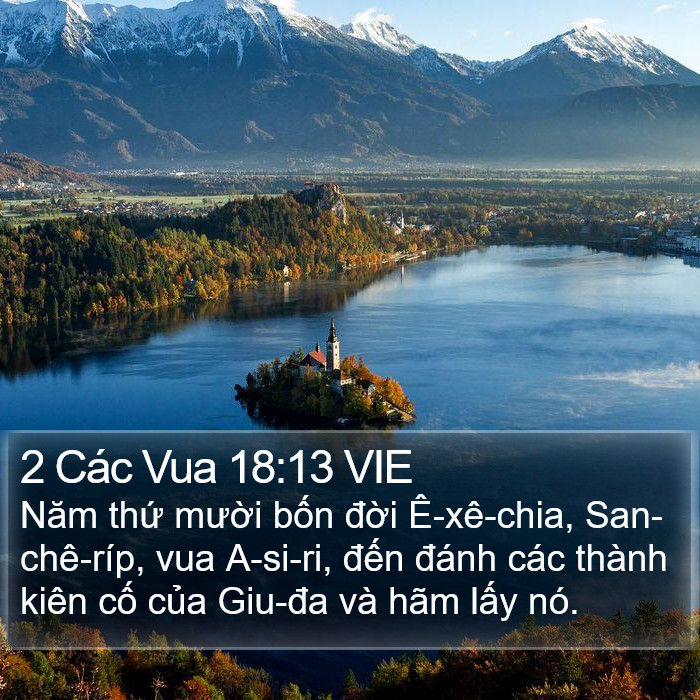 2 Các Vua 18:13 VIE Bible Study
