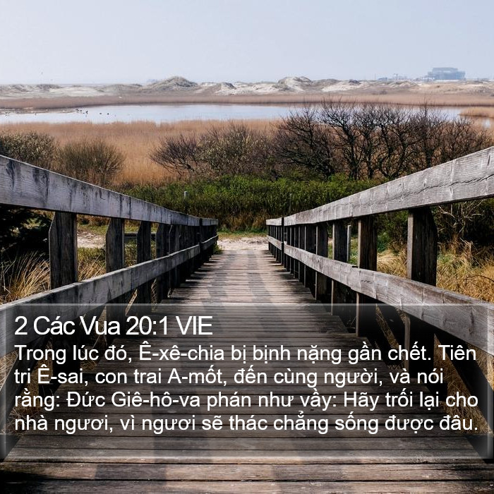 2 Các Vua 20:1 VIE Bible Study