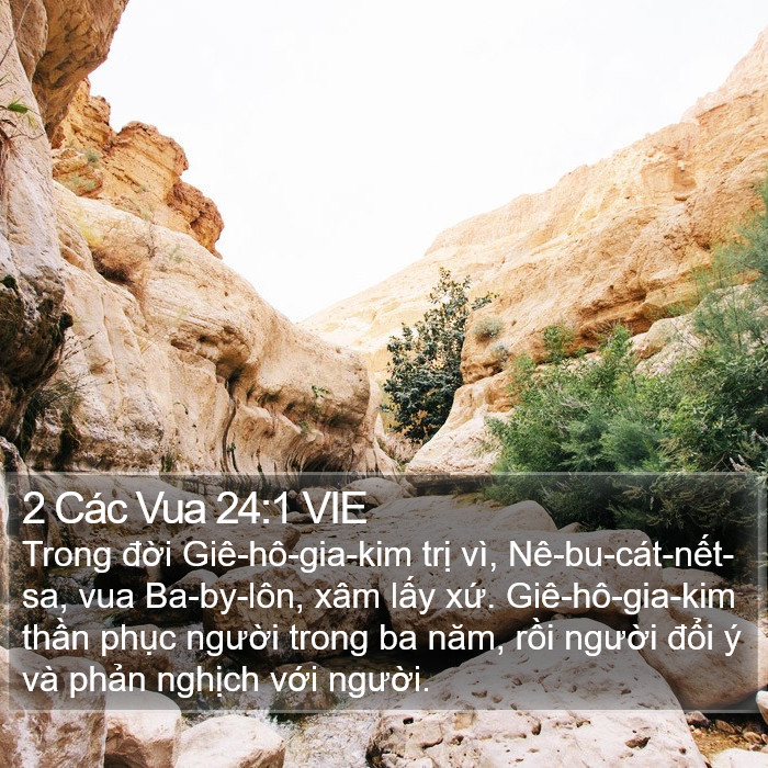 2 Các Vua 24:1 VIE Bible Study