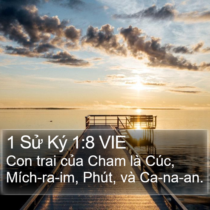 1 Sử Ký 1:8 VIE Bible Study