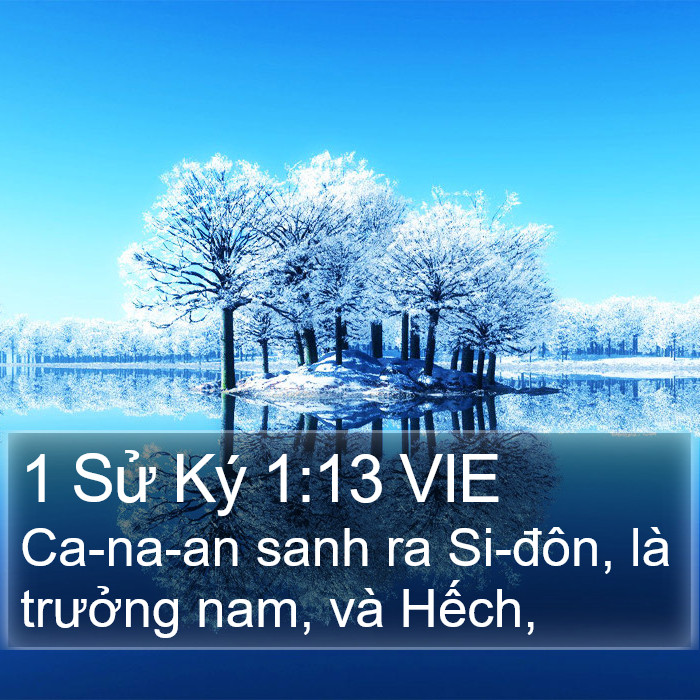 1 Sử Ký 1:13 VIE Bible Study