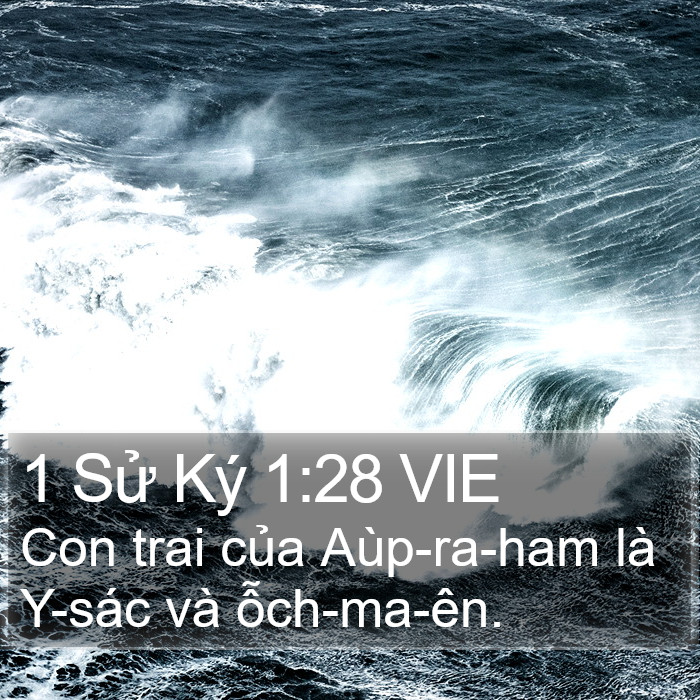 1 Sử Ký 1:28 VIE Bible Study