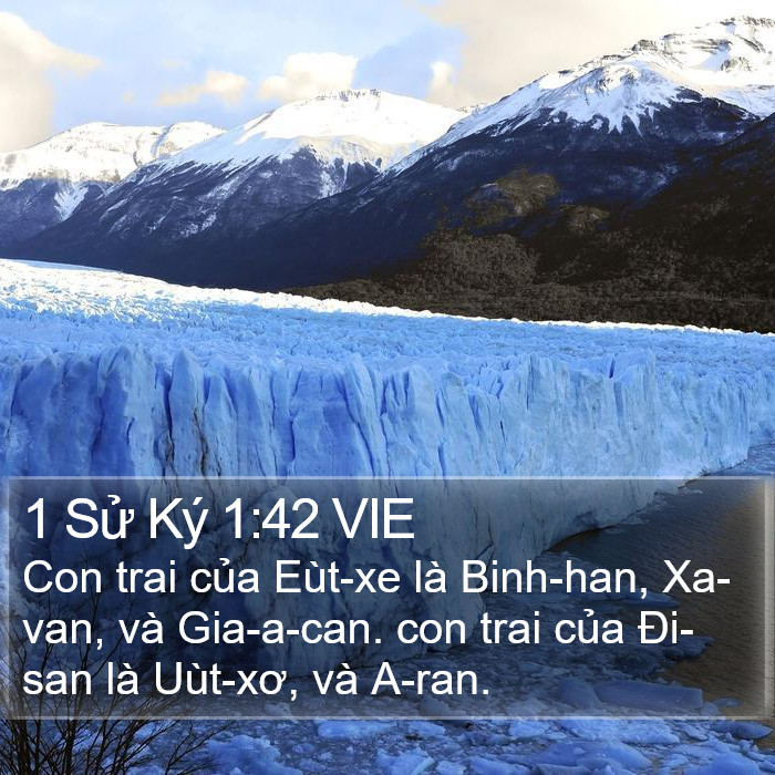 1 Sử Ký 1:42 VIE Bible Study