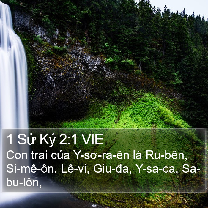 1 Sử Ký 2:1 VIE Bible Study