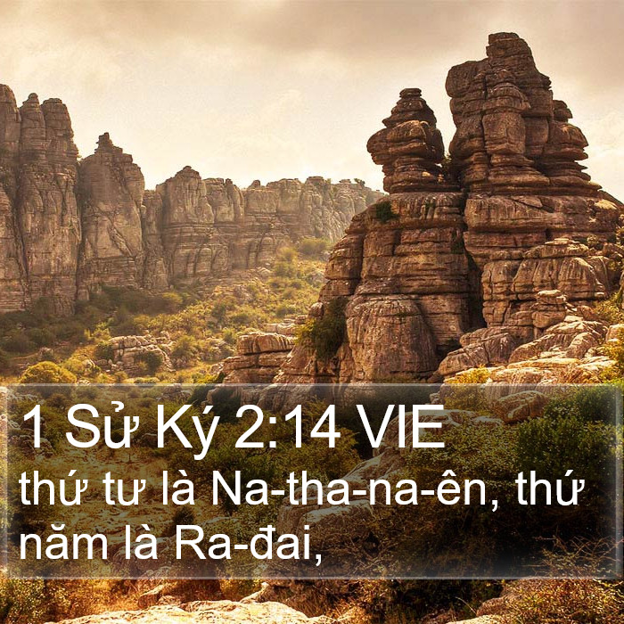 1 Sử Ký 2:14 VIE Bible Study