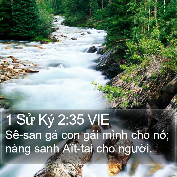 1 Sử Ký 2:35 VIE Bible Study