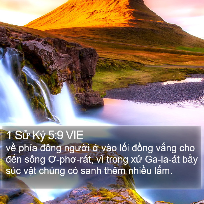 1 Sử Ký 5:9 VIE Bible Study