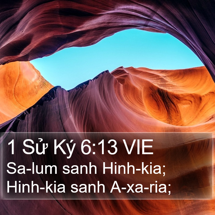 1 Sử Ký 6:13 VIE Bible Study