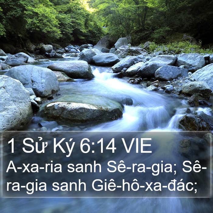 1 Sử Ký 6:14 VIE Bible Study