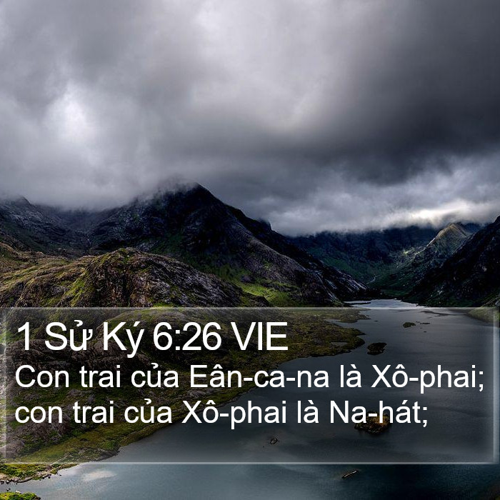 1 Sử Ký 6:26 VIE Bible Study