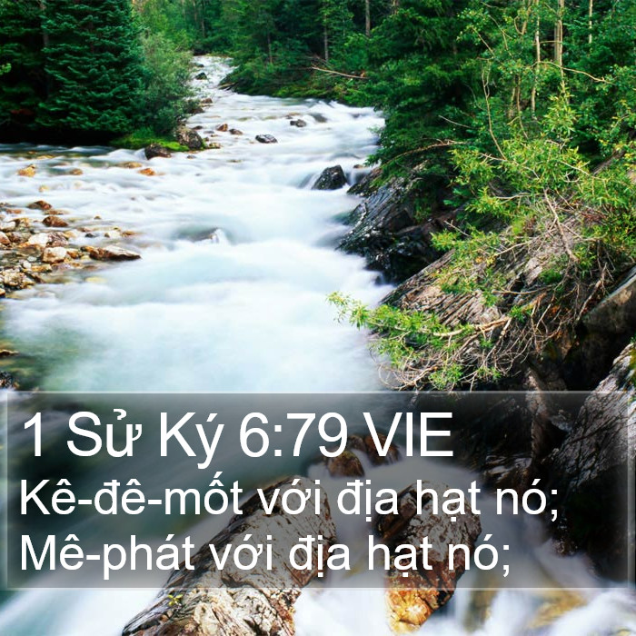 1 Sử Ký 6:79 VIE Bible Study