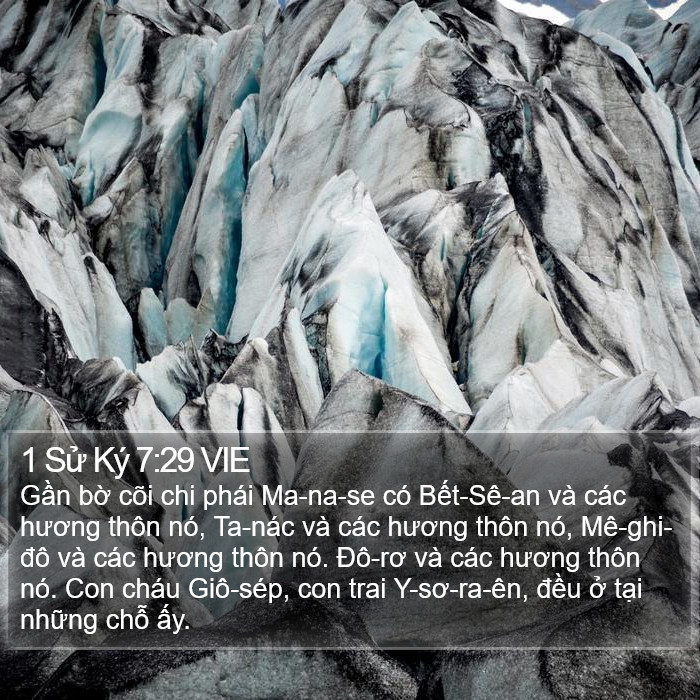 1 Sử Ký 7:29 VIE Bible Study