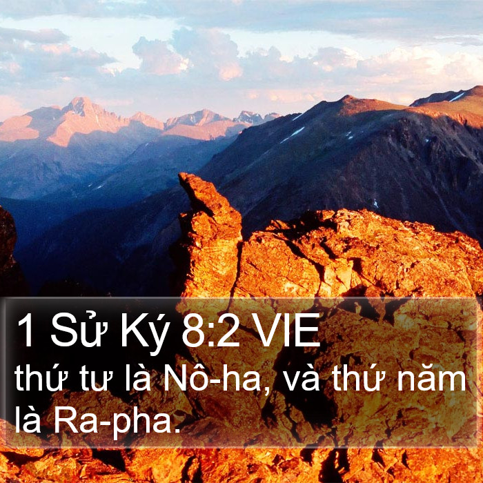 1 Sử Ký 8:2 VIE Bible Study