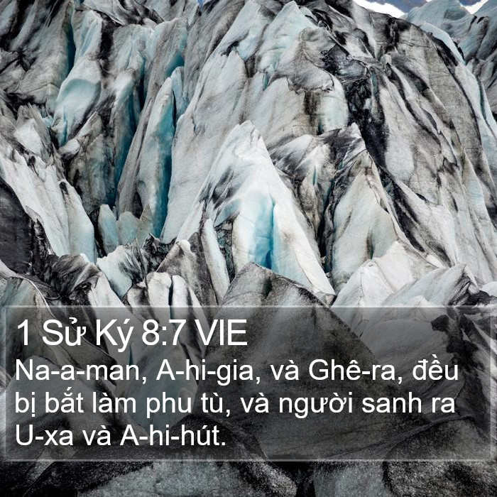 1 Sử Ký 8:7 VIE Bible Study