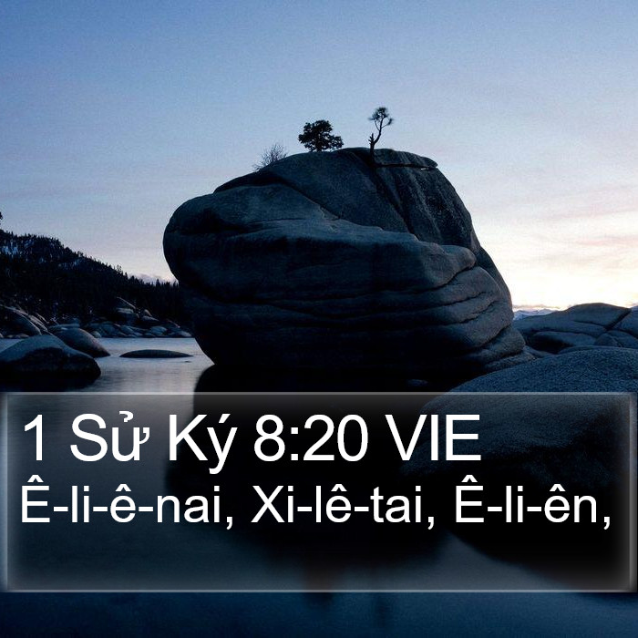 1 Sử Ký 8:20 VIE Bible Study