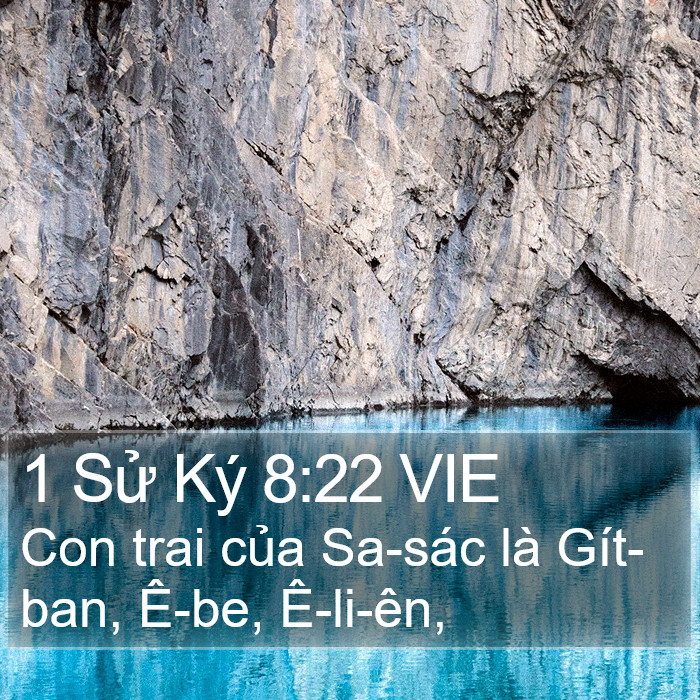 1 Sử Ký 8:22 VIE Bible Study