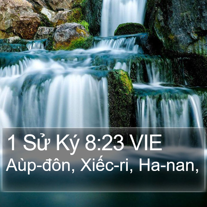 1 Sử Ký 8:23 VIE Bible Study