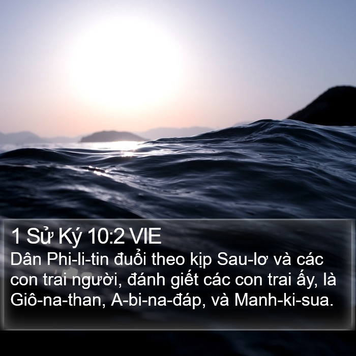 1 Sử Ký 10:2 VIE Bible Study